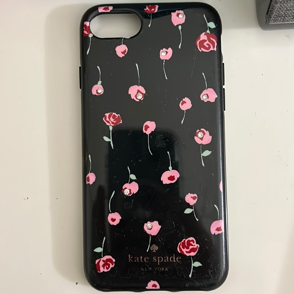 Kate Spade Flower iphone 7 phone case 🌹🌷✨